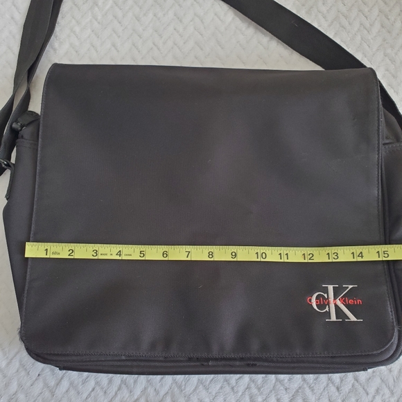 Calvin Klein CK Y2K Crossbody Messenger Computer Bag - Picture 13 of 14